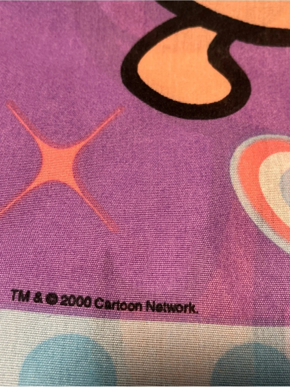 Vtg Y2K Powerpuff Girls Twin Flat & Fitted Sheet Set + Pillow Case 2000 USA 3pc